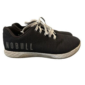 NoBull Project Trainer Shoe Women's 9 Black Crossfit Lightweight‎ Lace Up